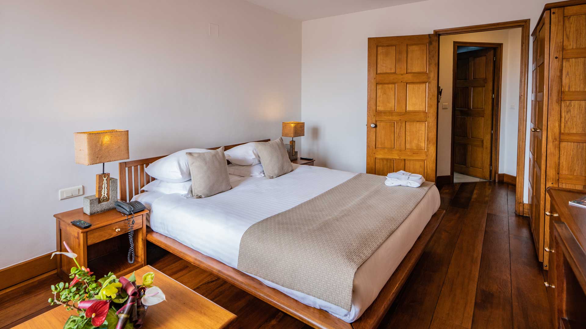 Chambre de l'hôtel Palissandre Antananarivo, Madagascar