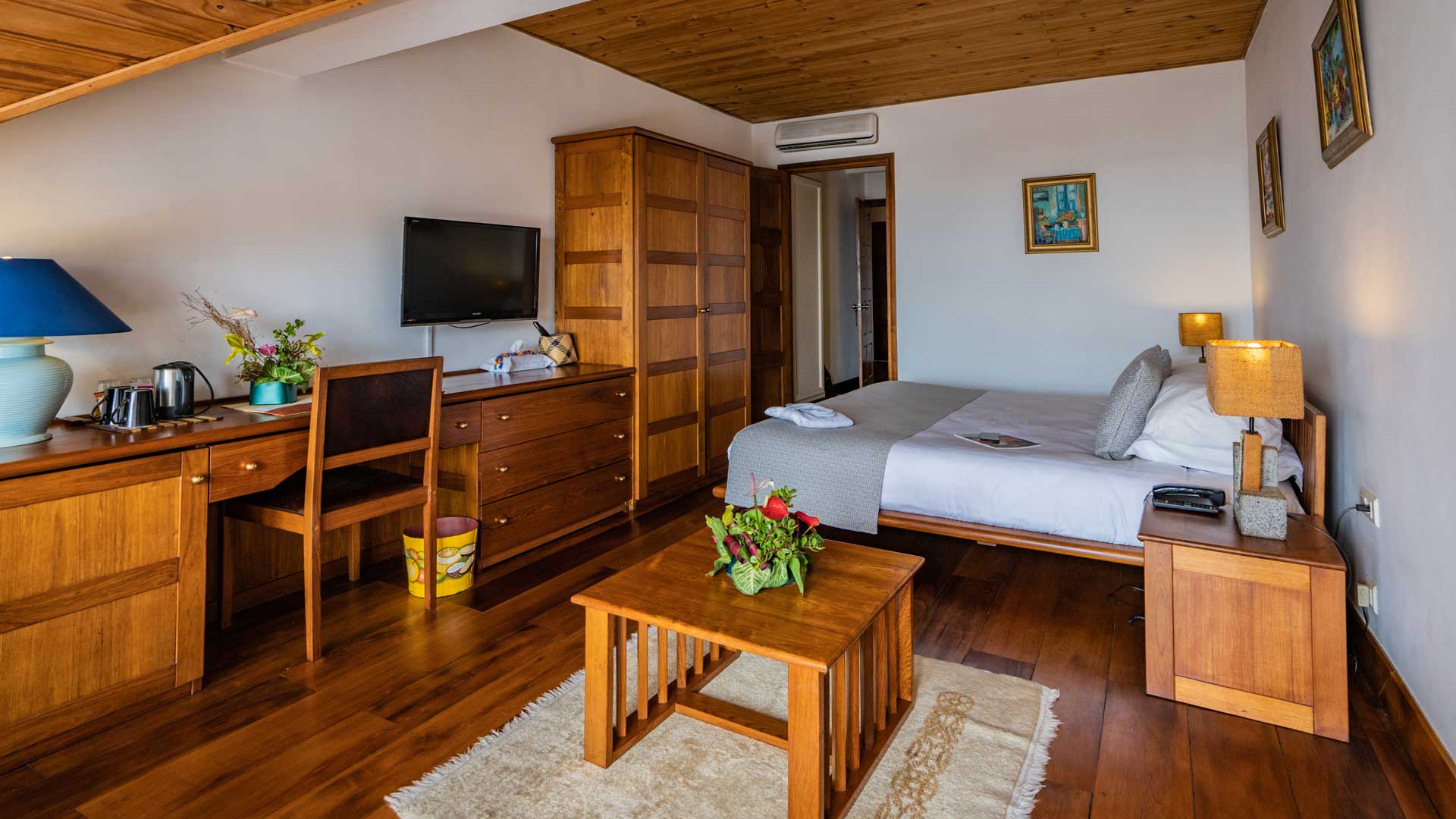 Chambre de l'hôtel Palissandre Antananarivo, Madagascar