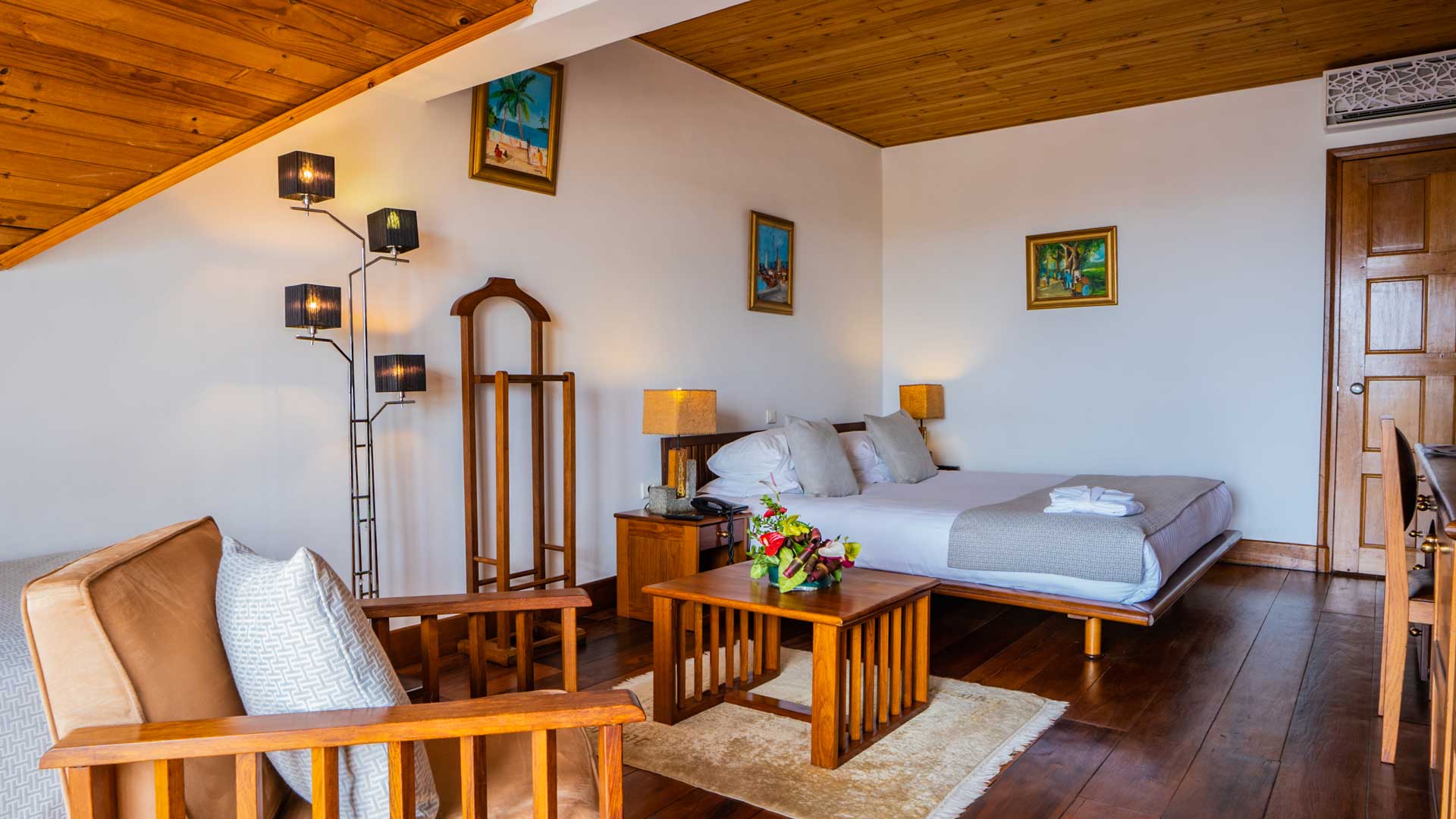 Chambre de l'hôtel Palissandre Antananarivo, Madagascar