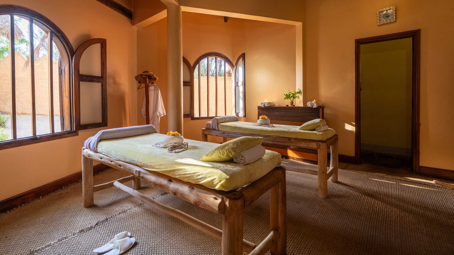 Spa de l'hôtel Palissandre Morondava, Madagascar