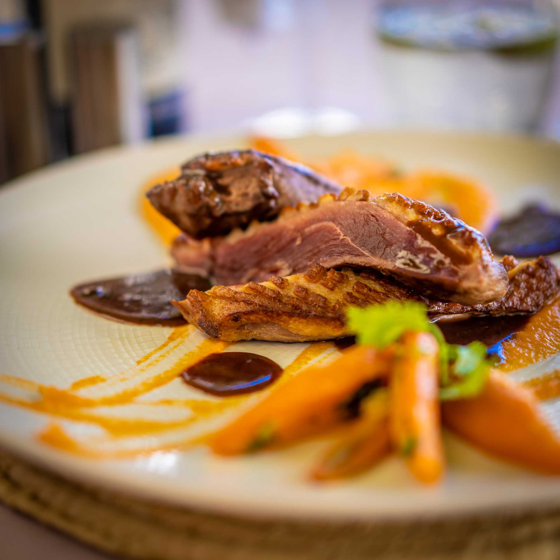 Plat d'un restaurant des hôtels Palissandre Madagascar