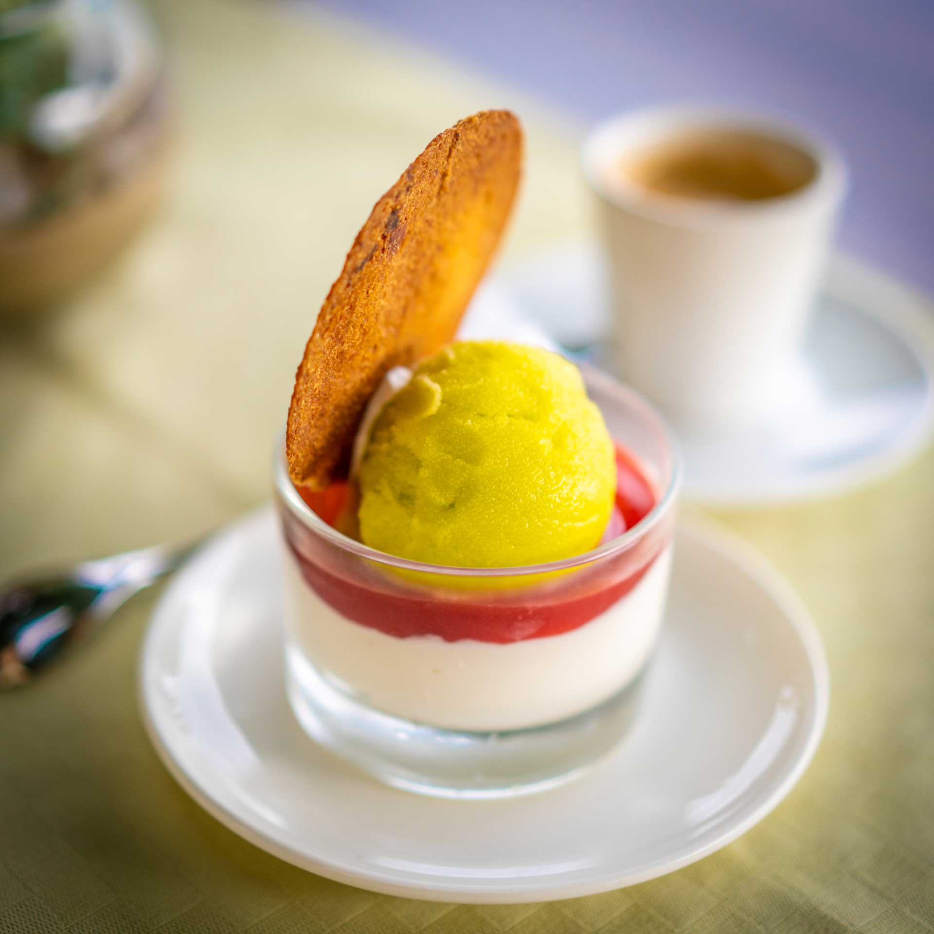 Plat d'un restaurant des hôtels Palissandre Madagascar