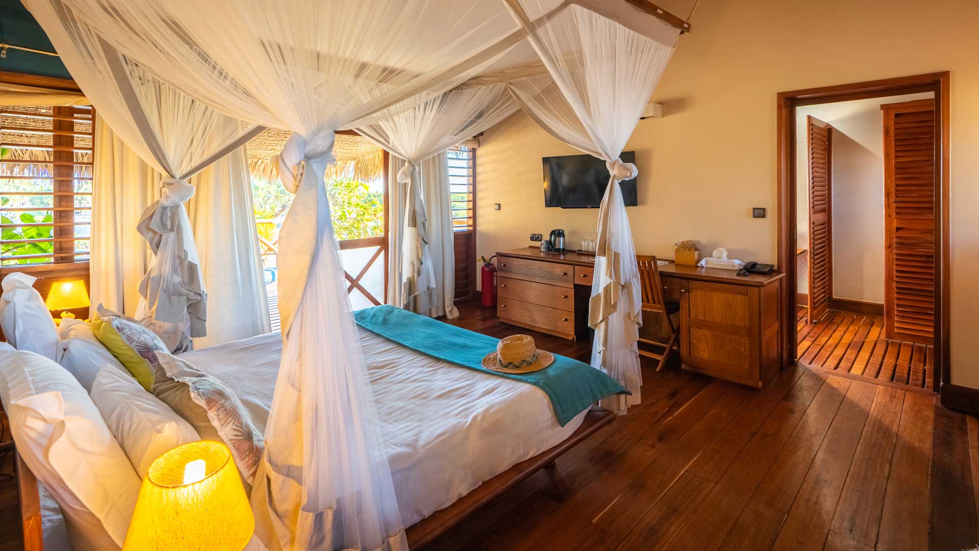 Suite de l'hôtel Palissandre Morondava, Madagascar