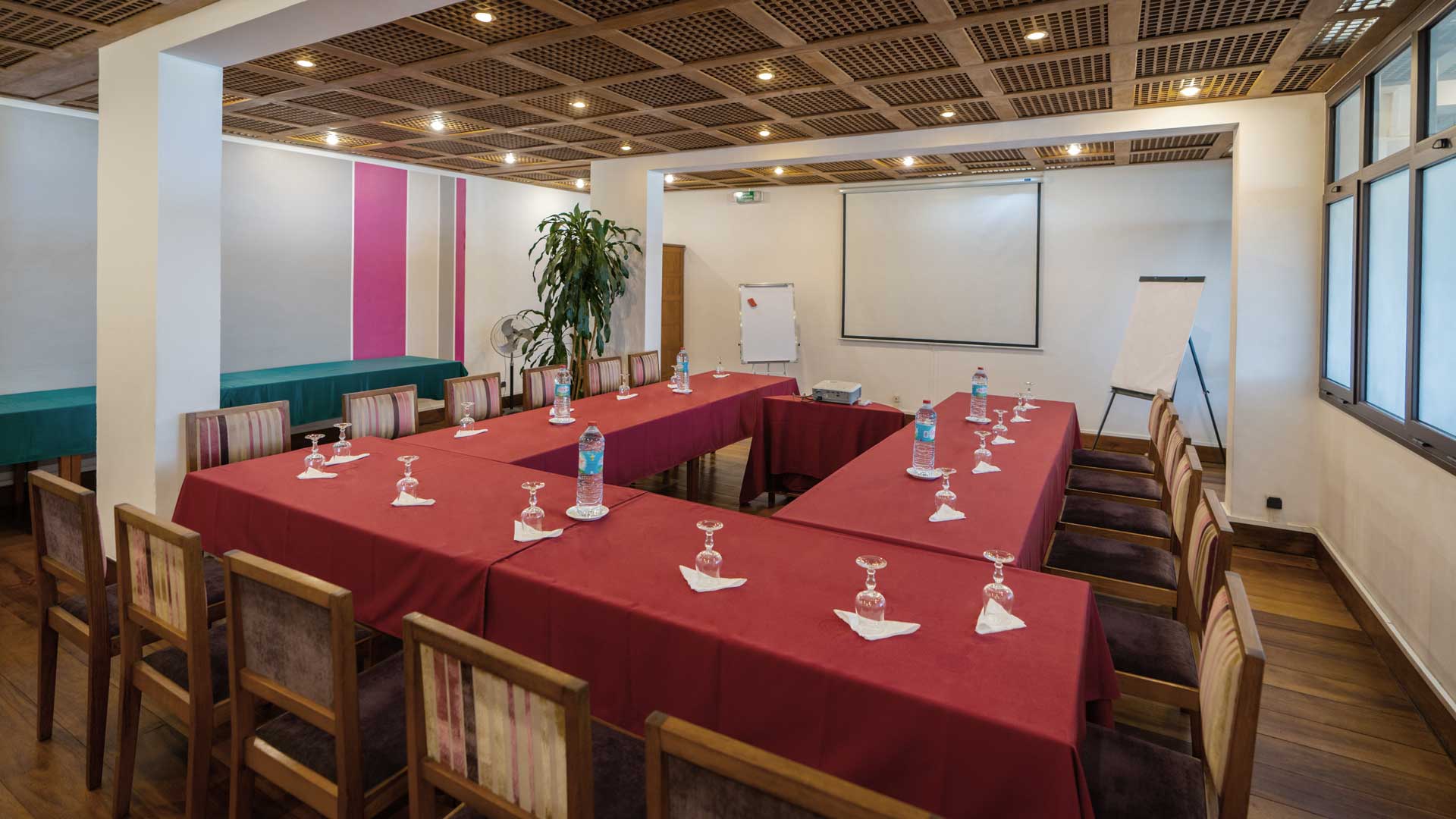 Salle de conférence de l'hôtel Palissandre Antananarivo, Madagascar